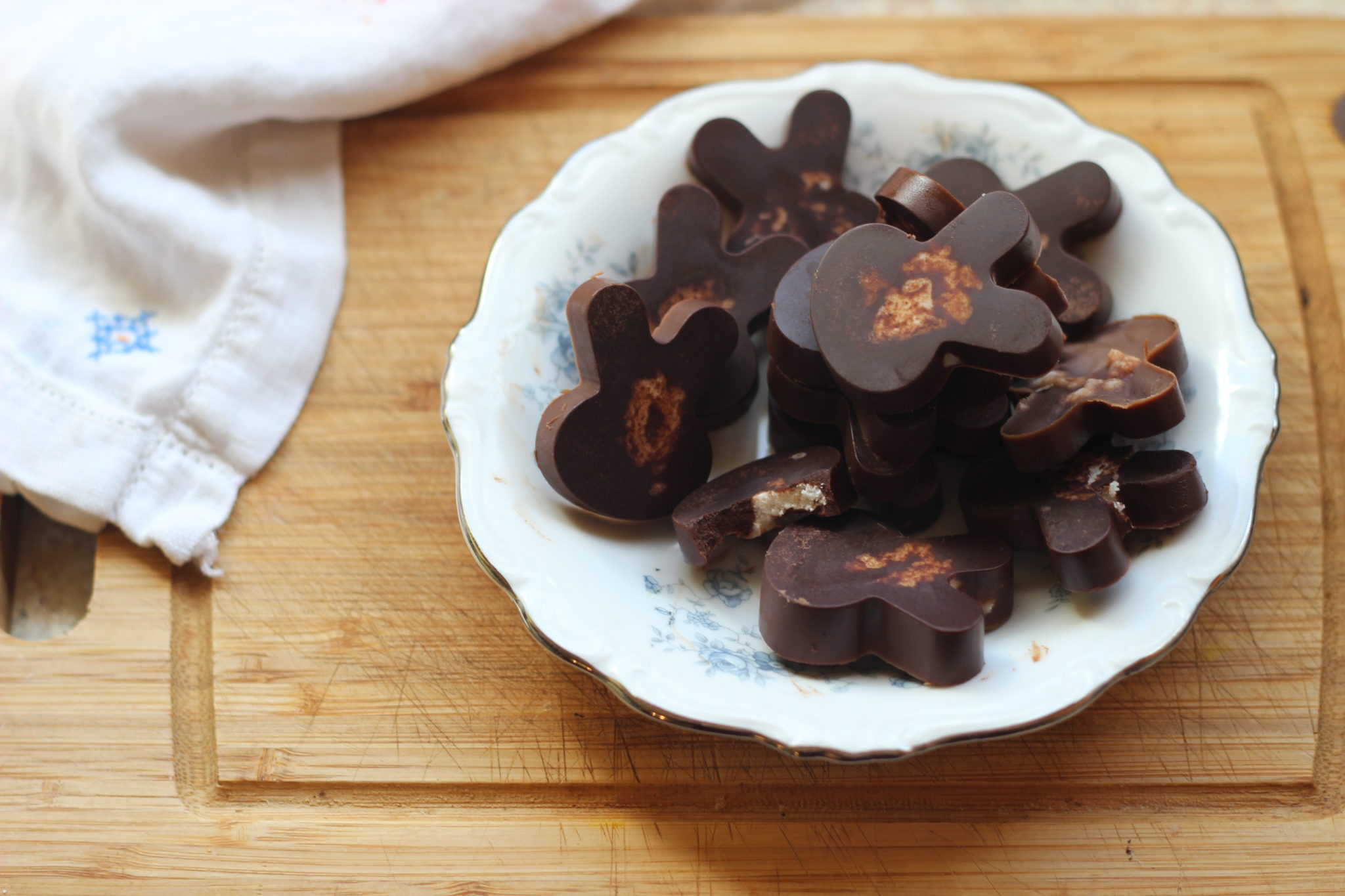 Chocolate mint Keto fat bombs Made with coconut oil coconut butter