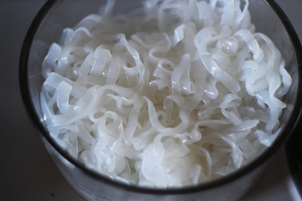 Shirataki Noodles With Peanut Sauce Keto, Low Carb, LCHF