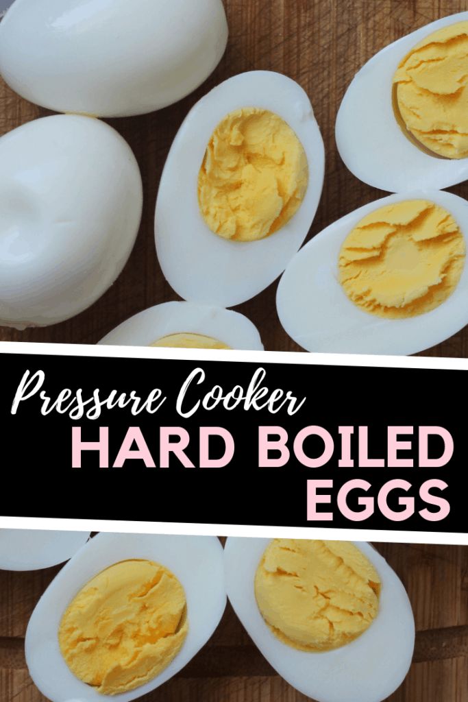 Pressure Cooker Hard Boiled Eggs