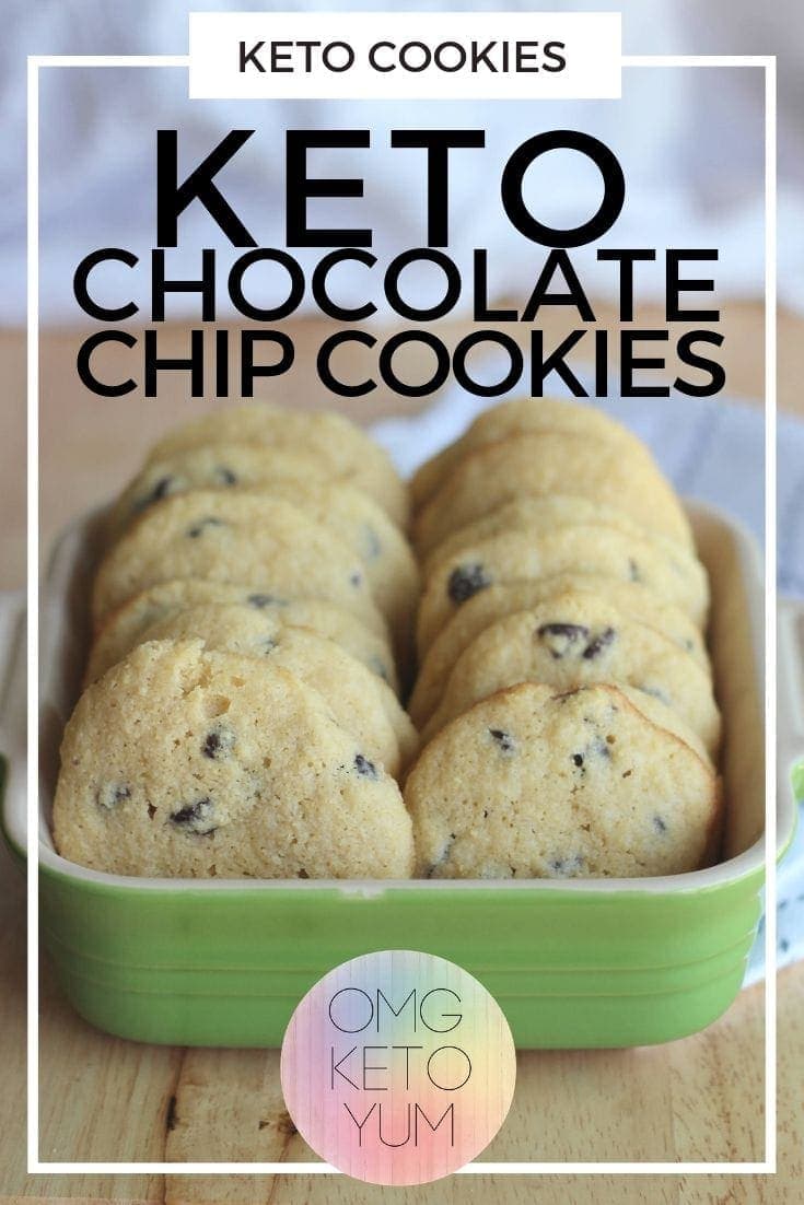 Keto Chocolate Chip Cookies Omg Keto Yum